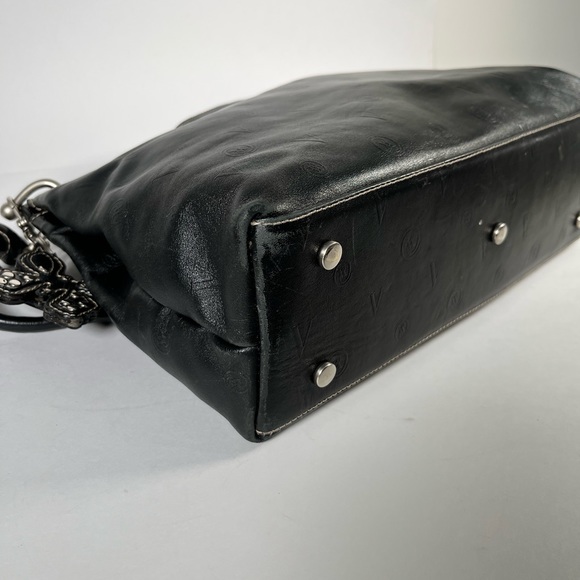 Vakko Genuine Leather Black Sholder Women Bag - Picture 8 of 15